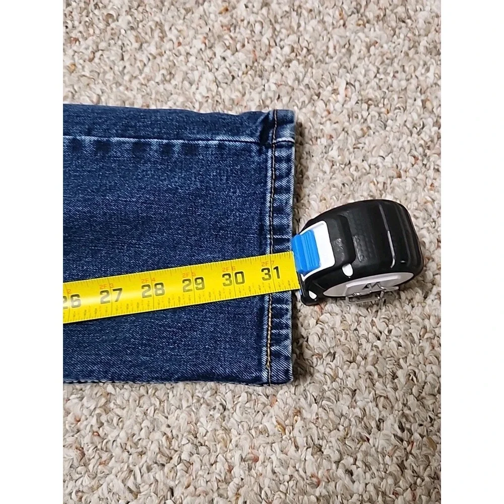 Levi's 505 Jeans Mens 34x32 Denim Straight Actual Dark 32x31 Actual Cotton Blend